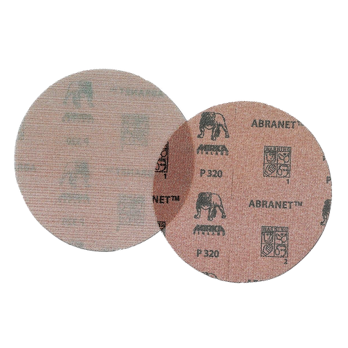 Фото товара "ABRANET Шлифовальный круг, сетчатая основа из полиамида, 77 мм, без отверстий, Р400"