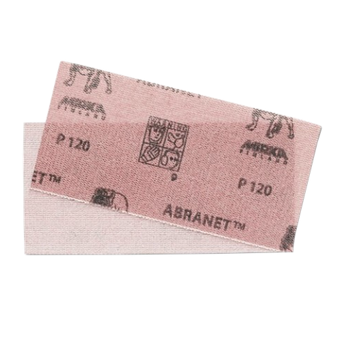 Фото товара "ABRANET Шлифовальный лист 70х198 мм, сетчатая основа из полиамида, Р80"