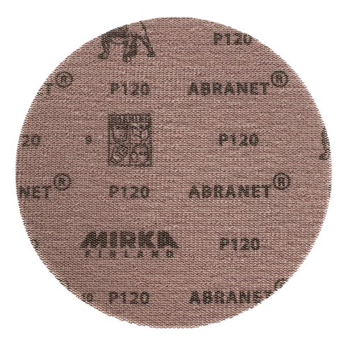Фото товара "ABRANET Шлифовальный круг, сетчатая основа из полиамида, 150 мм, без отверстий, Р100"