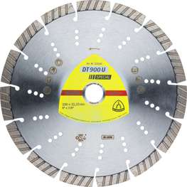 DT900U Алмазный диск универсальный, агрессивный ø 125х2,4х22,23 мм, - 1 шт/уп. DT/SPECIAL/DT900U/S/125X2,4X22,23/9ST/12