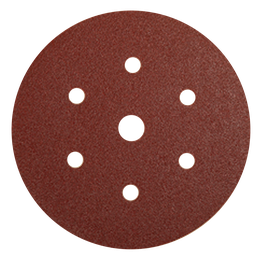COARSE CUT Шлифовальный диск, укрепленная бумага, оксид алюминия, 7 отвестий, 150 мм, Р80