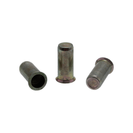 SFSC Резьбовая заклепка герметичная  М8/040 гладкая, сталь, потайной бортик, на 1,5-4,0 мм (0,25/2,0)