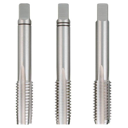 Фото товара "Метчик ручной М2,3х0,40 мм, L=36/9 мм, DIN 352 HSS, комплект из 3-х шт"